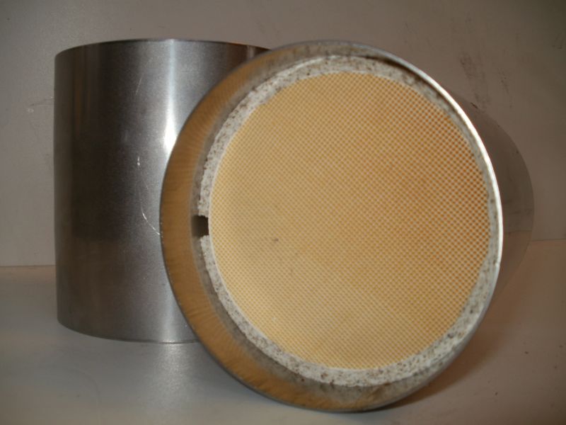 Benzin üzemű katalizátor // Benzin üzemű kerámia töltésű katalizátor betét Kat-003